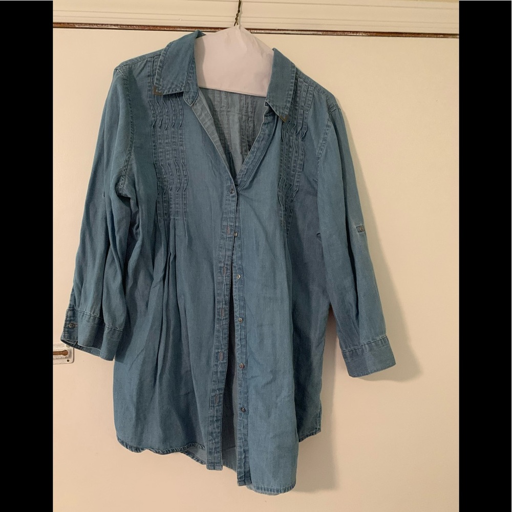 Denim shirt